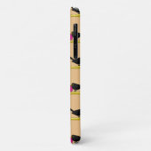 Coques Case-Mate iPhone Cartoon Blackbird Manger Un Motif De Crème De Glac (Dos/Gauche)