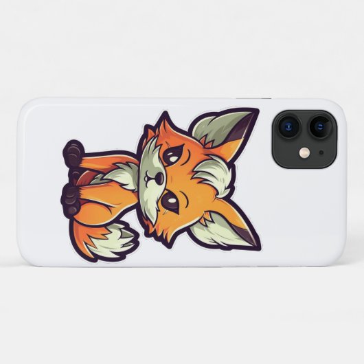 COQUES Case-Mate iPhone CARTOON FOX (Dos (Horizontal))