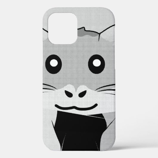Coques Case-Mate iPhone Cartoon Hamster Scarfed Joy (Verso)