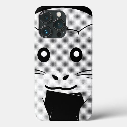 Coques Case-Mate iPhone Cartoon Hamster Scarfed Joy (Verso)