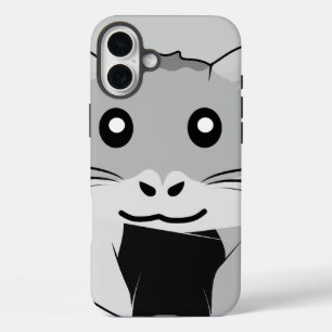 Coques iPhone 16 Plus Cartoon Hamster Scarfed Joy