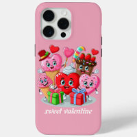 Cartoon Heart & Sweet amis valentine's day