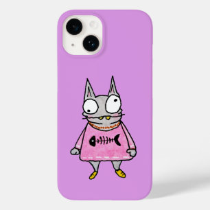 Coque Pour iPhone 14 Cartoon Kitten