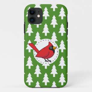 Case-Mate iPhone Case Cartoon Red Cardinal
