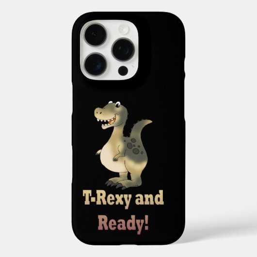 Coques Case-Mate iPhone Cartoon T-Rexy et Ready Dino (Verso)