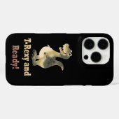 Coques Case-Mate iPhone Cartoon T-Rexy et Ready Dino (Verso (horizontal))