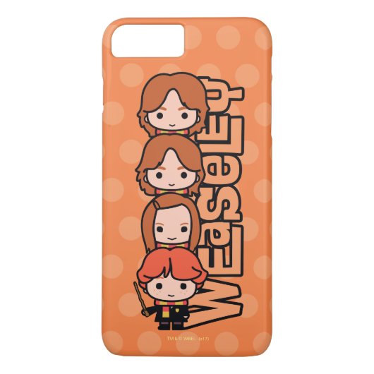 Coques Case-Mate iPhone Cartoon Weasley Siblilings Graphisme (Dos)