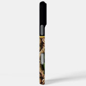 Coques Case-Mate iPhone Carture bouddhiste avec Feuilles & Orbes Génératio (Verso / Droite)