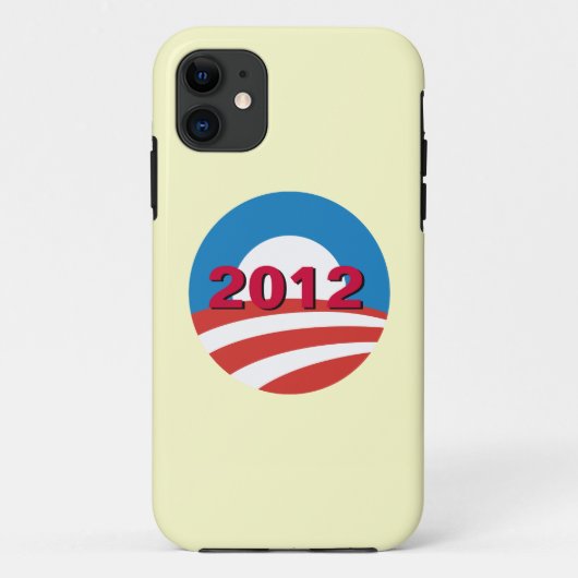 Coques Case-Mate iPhone Cas 2012 classique de l'iPhone 5 d'Obama (Dos)