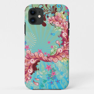 Coque iPhone 11 Cas à la mode de l'iphone 5 de remous d'océan de