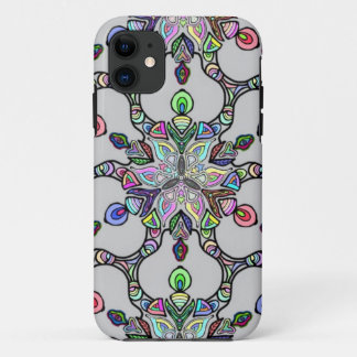 Coques Pour iPhone Cas abstrait psychédélique par Autismom