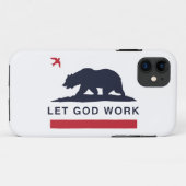Coques Case-Mate iPhone Cas Amérique de l'iPhone 5 d'ours de LETGOdwork (Dos (Horizontal))