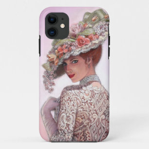 Coque iPhone 11 Cas assez victorien de l'iPhone 5 de fille de mode
