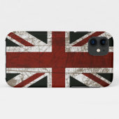Coques Case-Mate iPhone Cas britannique de l'iPhone 5 d'Union Jack (Dos (Horizontal))