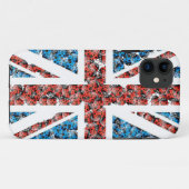 Coques Case-Mate iPhone Cas BRITANNIQUE de téléphone de drapeau de (Dos (Horizontal))