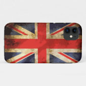 Coques Case-Mate iPhone Cas britannique d'IPhone 5 de drapeau (Dos (Horizontal))