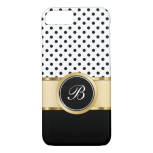 Coque iPhone 7 Cas chic de l'iPhone 7 de monogramme