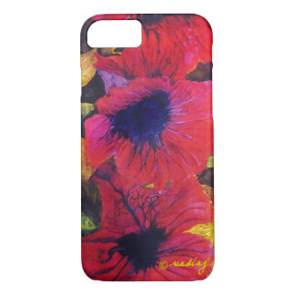 Coque Case-Mate Pour iPhone Cas d'art de fleur de pavot