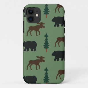 Etui iPhone Case-Mate Cas de Casemate de l'iPhone 5 d'orignaux d'ours de