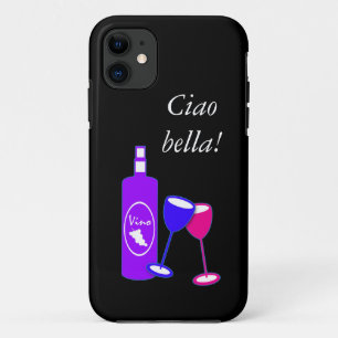 Coque Case-Mate Pour iPhone Cas de contact d'Iphone de thème de Ciao BellaWin