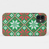 Coques Case-Mate iPhone Cas de Coque-Compagnon d'ornement de Joyeux Noël (Dos (Horizontal))