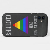 Coques Case-Mate iPhone Cas de couverture de téléphone de gay pride (Dos (Horizontal))