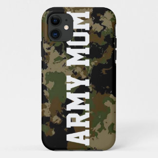 COQUE iPhone 11  CAS DE LA MAMAN CAMO D'ARMÉE