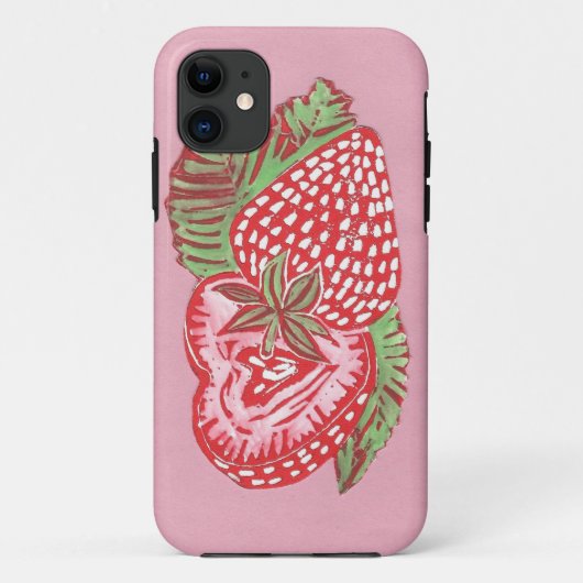 Coques Case-Mate iPhone Cas de l'iPhone 5/5s de fraises (Dos)
