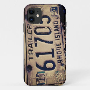 Coques Pour iPhone Cas de l'iPhone 5/5S de plaque minéralogique d'Î