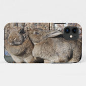 Coques Case-Mate iPhone cas de l'iPhone 5 avec se bécoter de lapins (Dos (Horizontal))