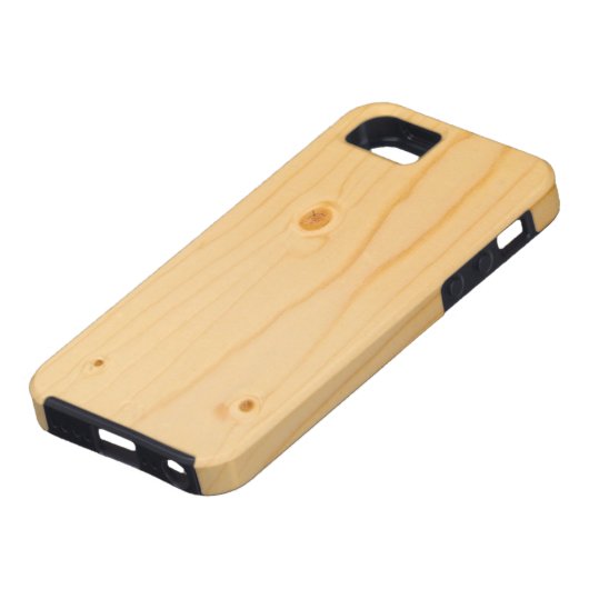 Coques Case-Mate iPhone cas de l'iPhone 5 - bois - pin inextricable (Bas)