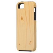 Coques Case-Mate iPhone cas de l'iPhone 5 - bois - pin inextricable (Dos gauche)