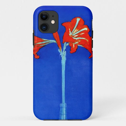 Coques Case-Mate iPhone Cas de l'iPhone 5 d'amaryllis de Mondrian (Dos)