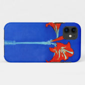 Coques Case-Mate iPhone Cas de l'iPhone 5 d'amaryllis de Mondrian (Dos (Horizontal))