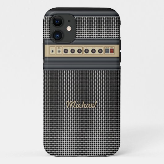 Coques Case-Mate iPhone Cas de l'iPhone 5 d'amplificateur sain de guitare (Dos)