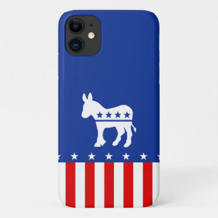 Coque iPhone 11 Cas de l'iPhone 5 d'âne de Démocrate