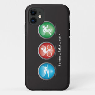 Etui iPhone Case-Mate Cas de l'iPhone 5 de Bain-Vélo-Run de triathlon