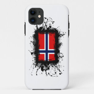 Coques Pour iPhone Cas de l'iPhone 5 de drapeau de la Norvège