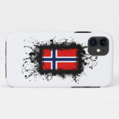 Coques Case-Mate iPhone Cas de l'iPhone 5 de drapeau de la Norvège (Dos (Horizontal))