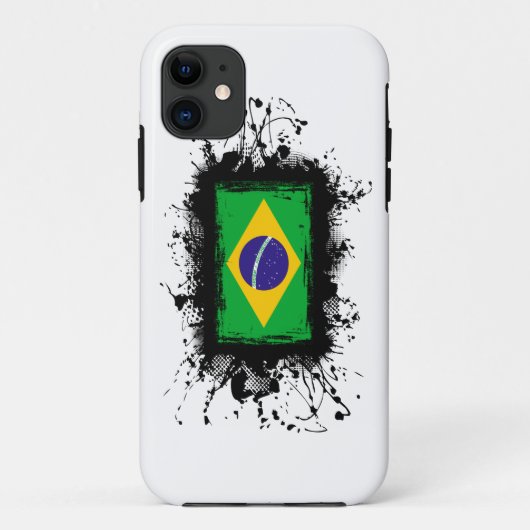 Coques Case-Mate iPhone Cas de l'iPhone 5 de drapeau du Brésil (Dos)