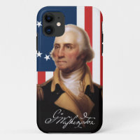 Cas de l'iPhone 5 de George Washington