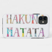 Coques Case-Mate iPhone Cas de l'iPhone 5 de Hakuna Matata (Dos (Horizontal))