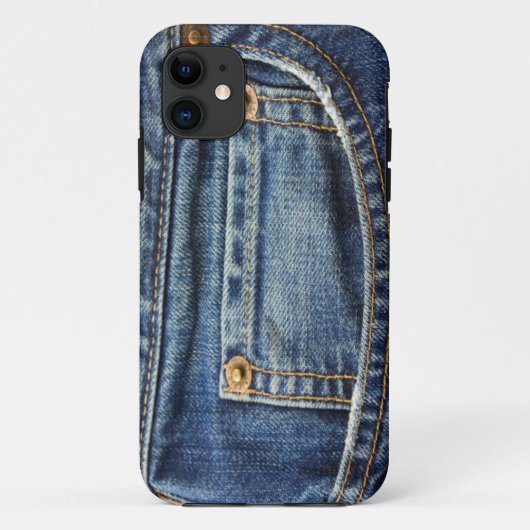 Coques Case-Mate iPhone Cas de l'iPhone 5 de jeans (Dos)