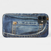 Coques Case-Mate iPhone Cas de l'iPhone 5 de jeans (Dos (Horizontal))