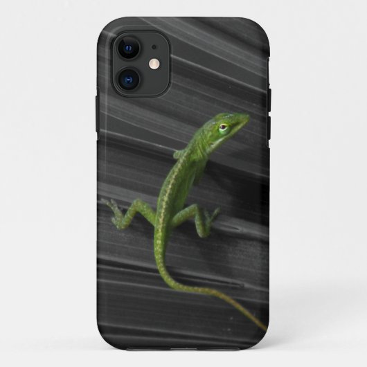 Coques Case-Mate iPhone Cas de l'iPhone 5 de lézard vert à peine là (Dos)