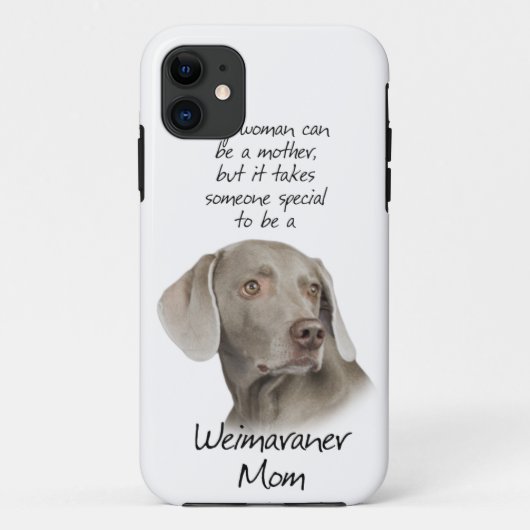 Coques Case-Mate iPhone Cas de l'iPhone 5 de maman de Weimaraner (Dos)