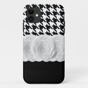 Coque iPhone 11 Cas de l'iPhone 5 de pied-de-poule