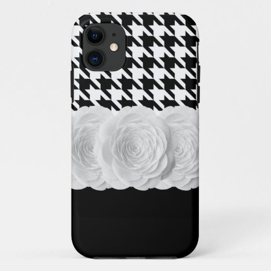 Coques Case-Mate iPhone Cas de l'iPhone 5 de pied-de-poule (Dos)