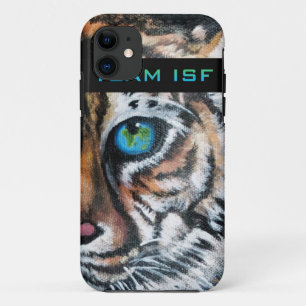 Coques Pour iPhone Cas de l'iPhone 5 de tigre de l'équipe ISF