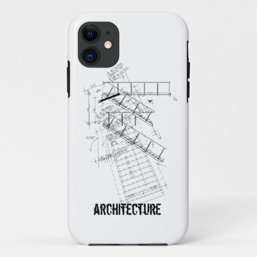 Coques Case-Mate iPhone Cas de l'iphone 5 de WJ - architecture (Dos)
